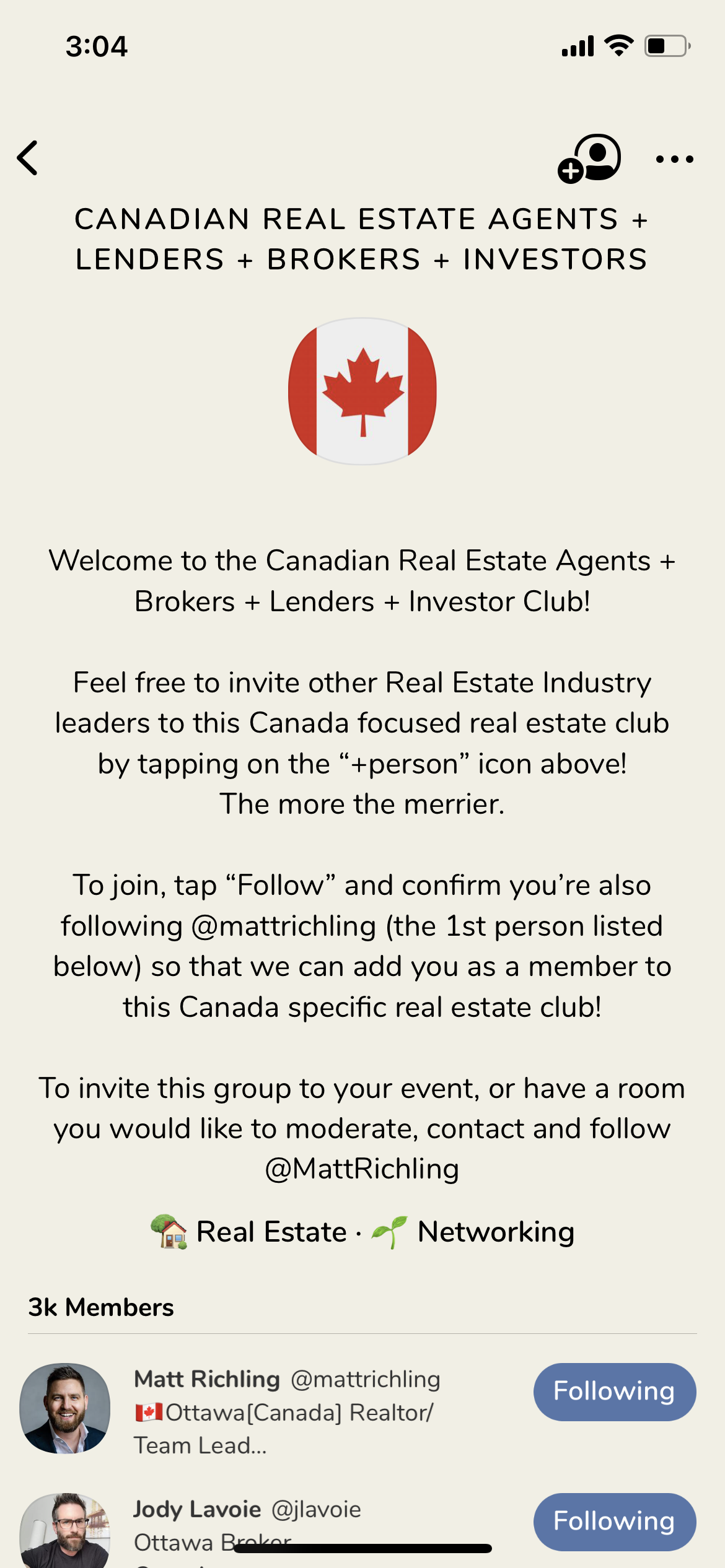 Canadian Real Estate Club - Clubhouse for Realtors