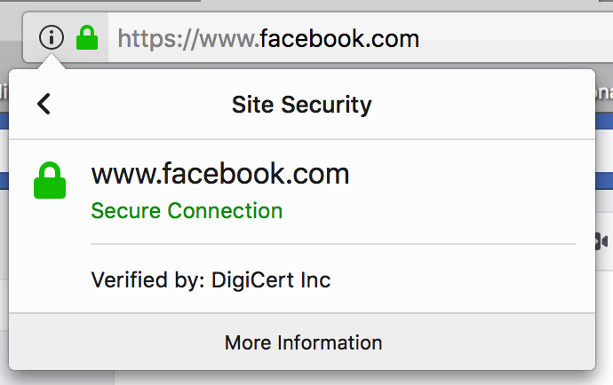 SSL Security at Facebook