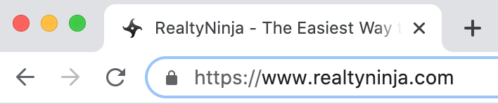 RealtyNinja's URL or Domain Name