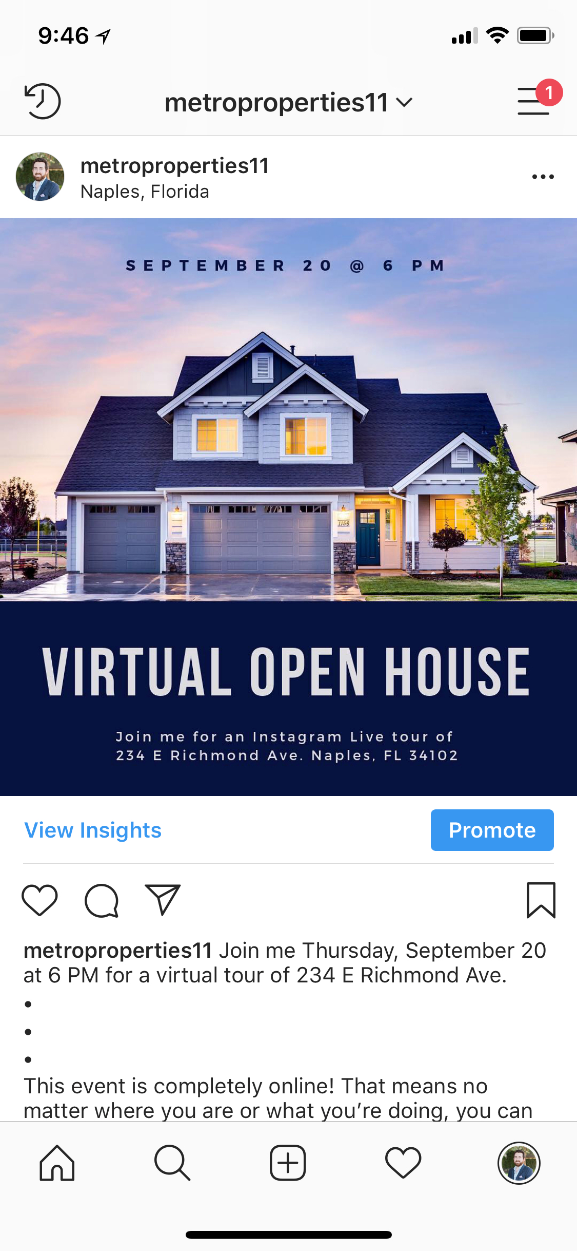 Instagram Live Open House
