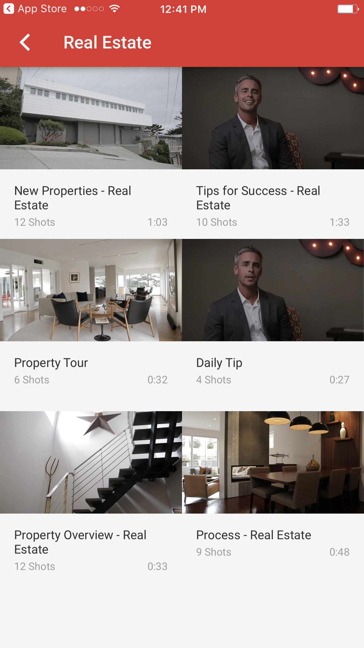 Youtube Director Real Estate Video Templates