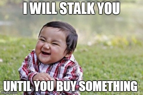 remarketing stalker meme
