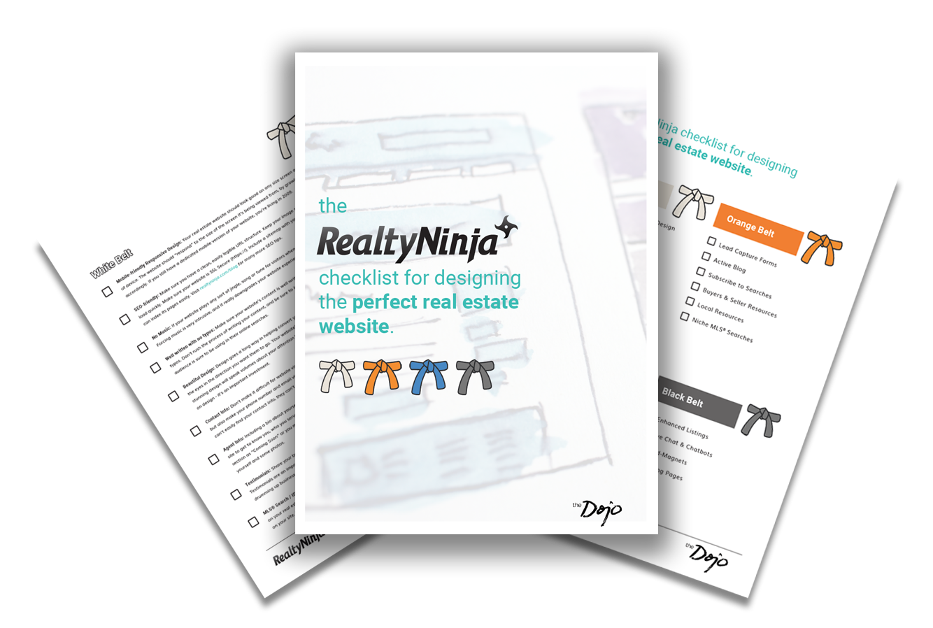 Download Free Checklist - How to design the perfect real estate website