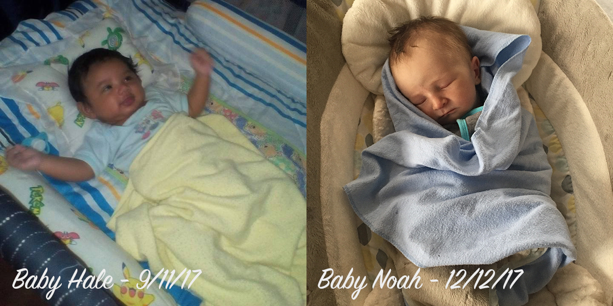 I hope Noah and Hale grow up to be buddies.