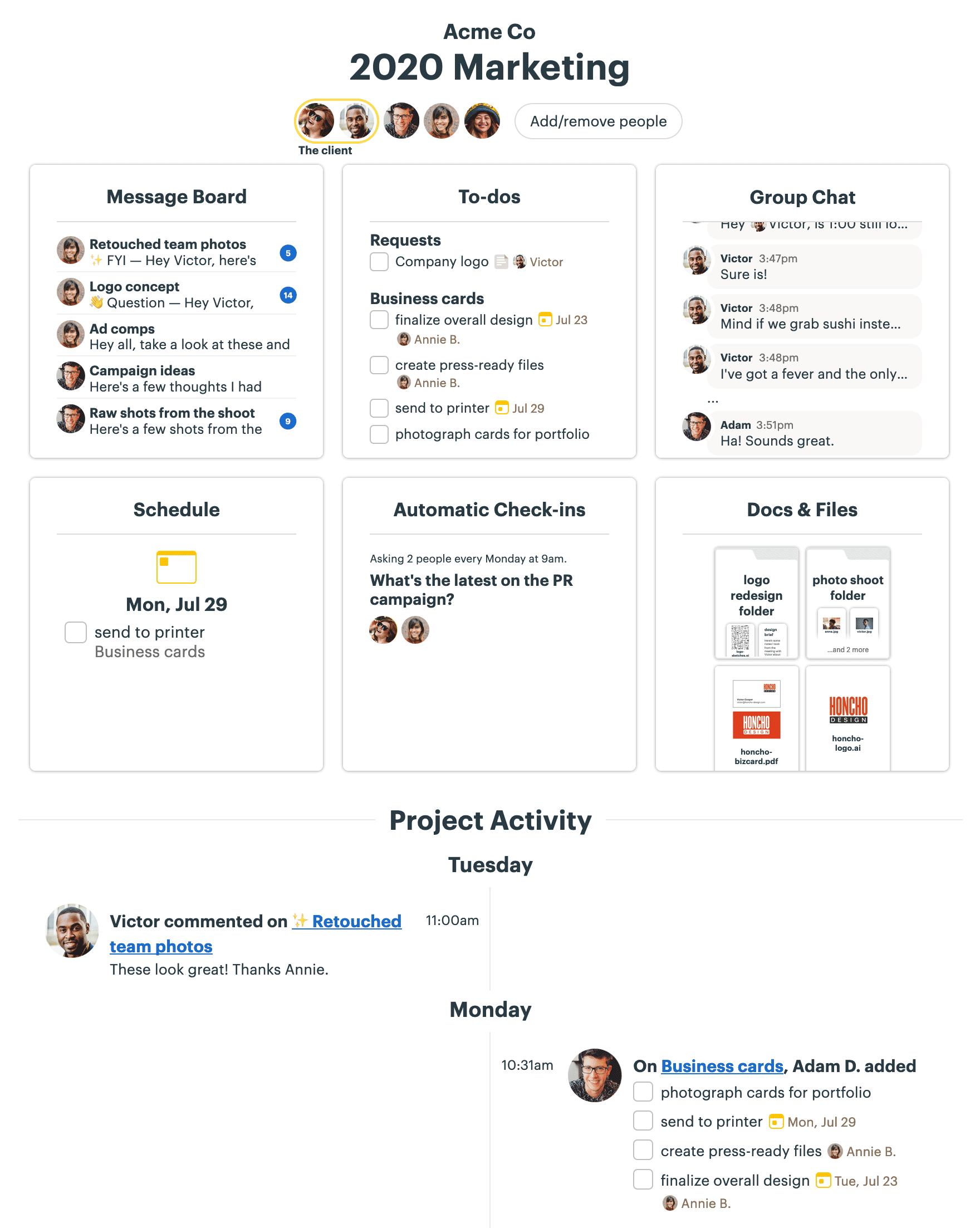 Basecamp for Real Estate Project Management