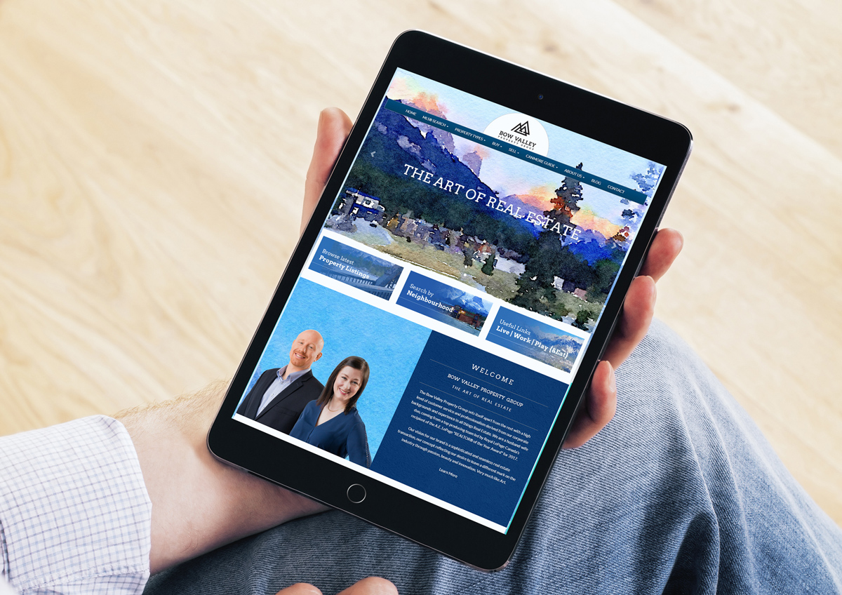 Bow Valley's Real Estate Website with Design Customization by RealtyNinja