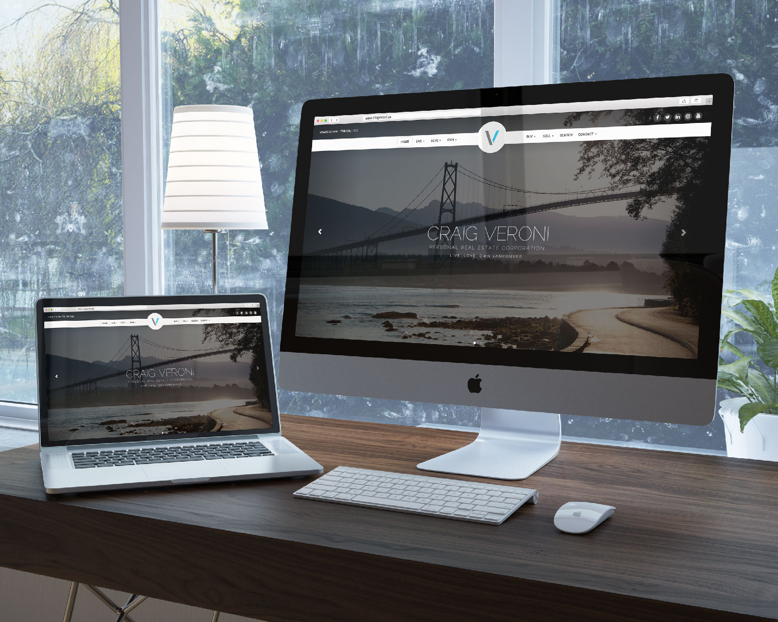 Craig Veroni's Katana Website looks awesome on any device