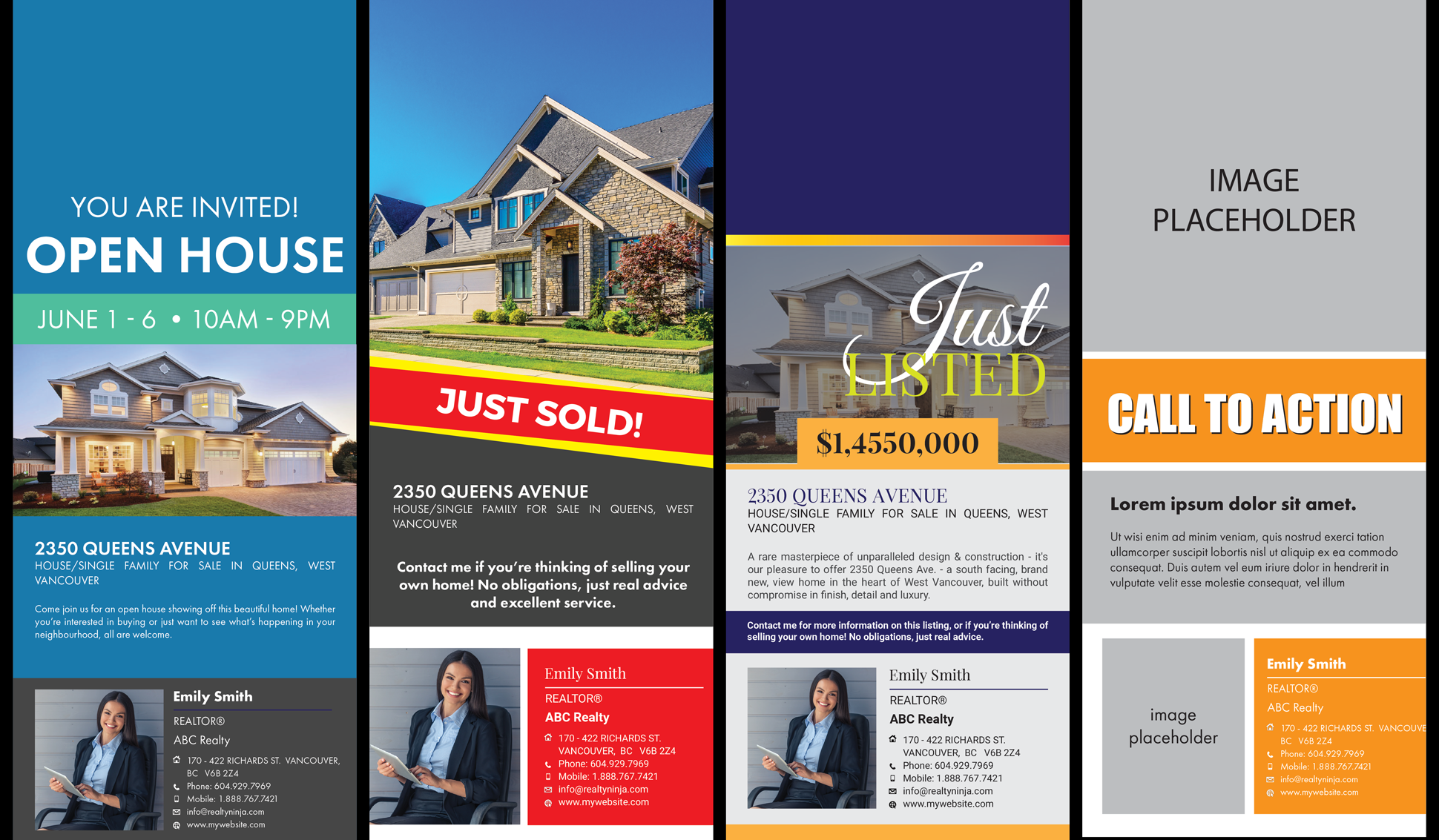 freebie door hangers that realtors can customize print the dojo realtor door hangers