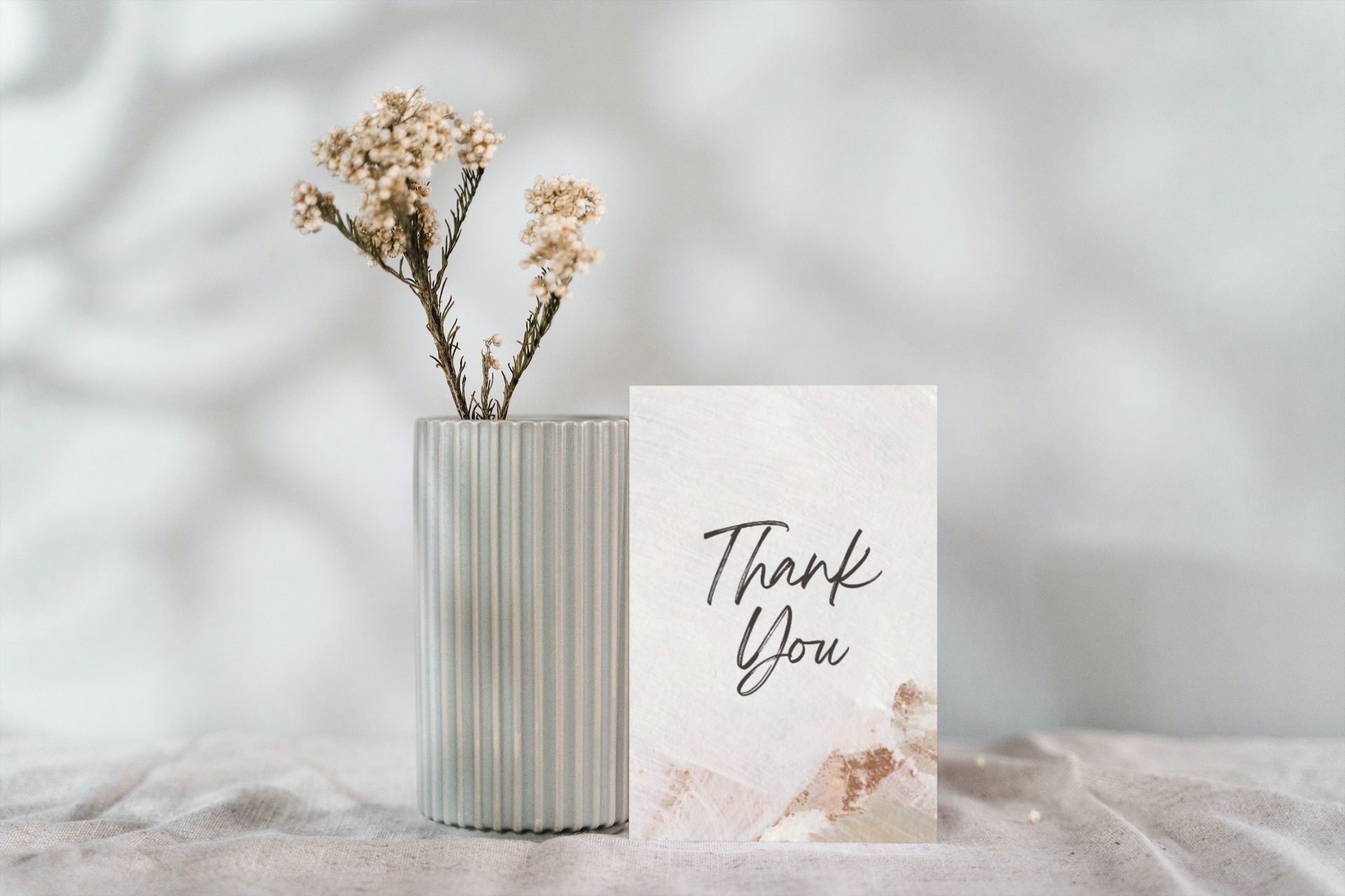 Realtor Thank You Card To Buyer - Design 2 (with greeting)