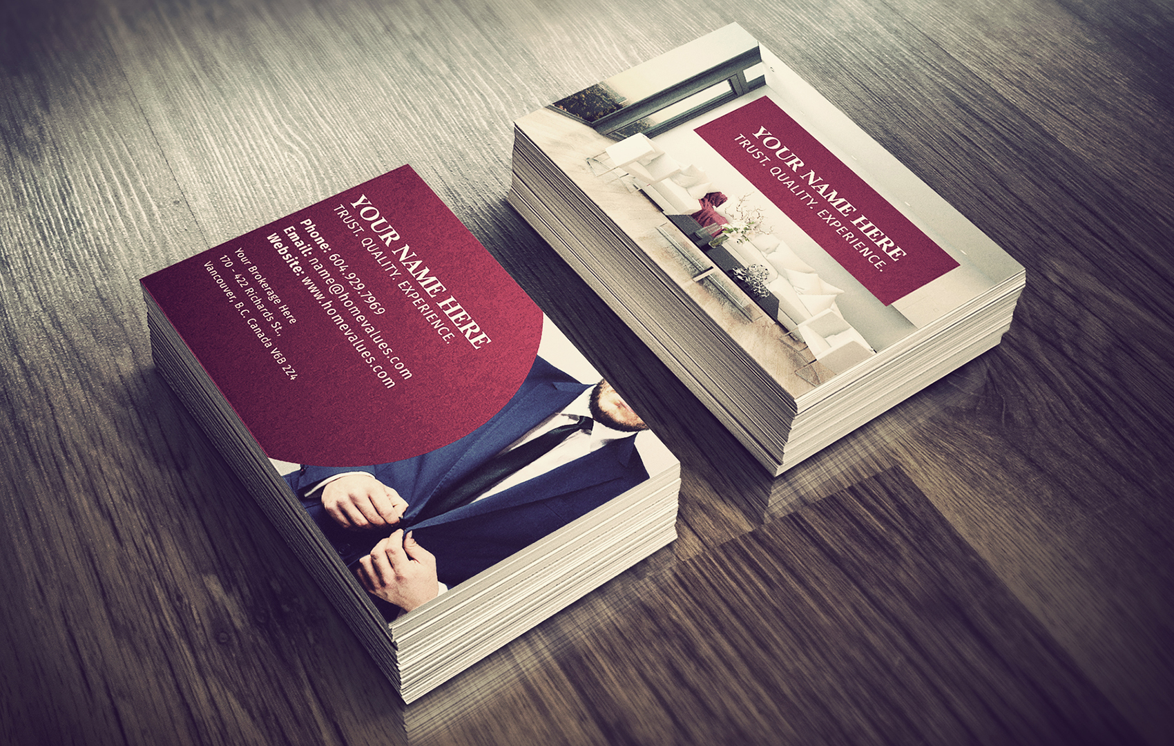 Free Download: REALTOR® Business Card Template Bundle